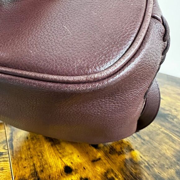 Yves Saint Laurent YSL Vintage Bucket Bag Brown Leather - Picture 13 of 15